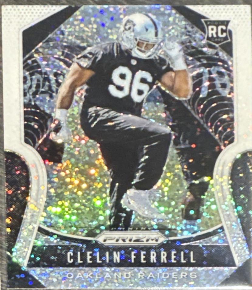 Clelin Ferrell [White Sparkle Prizm] #316