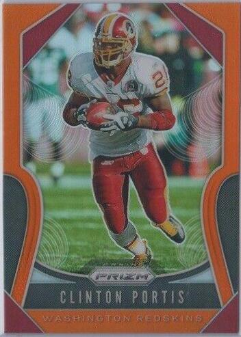 Clinton Portis [Orange Prizm] #272