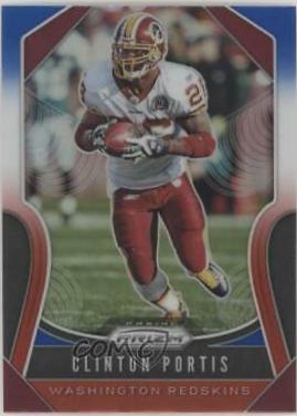 Clinton Portis [Red, White, Blue Prizm] #272