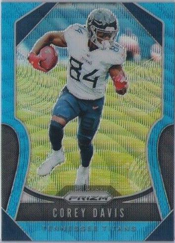 Corey Davis [Blue Wave Prizm] #160