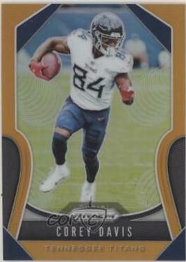 Corey Davis [Orange Prizm] #160
