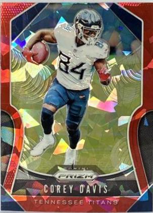 Corey Davis [Red Ice Prizm] #160