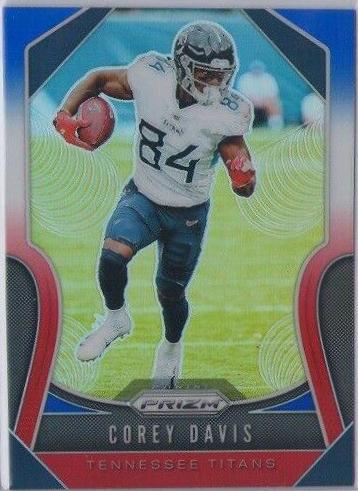 Corey Davis [Red, White, Blue Prizm] #160