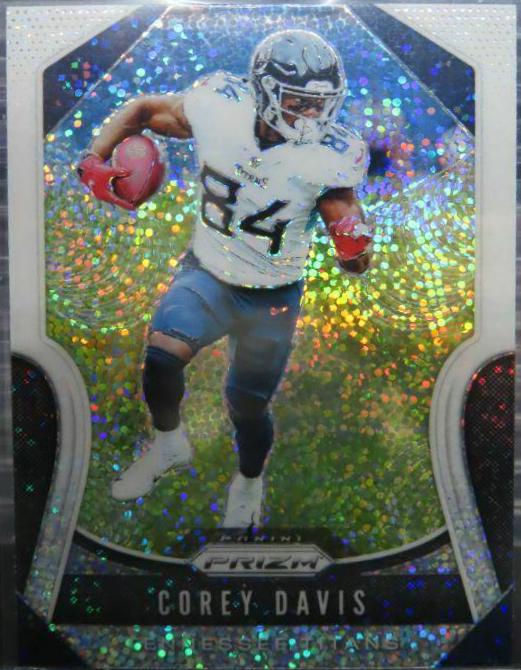 Corey Davis [White Sparkle Prizm] #160