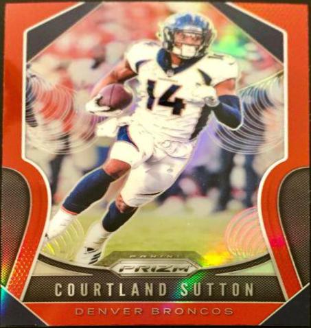 Courtland Sutton [Red Prizm] #199