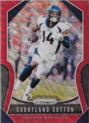 Courtland Sutton [Red Wave Prizm] #199