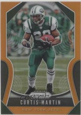 Curtis Martin [Orange Prizm] #269
