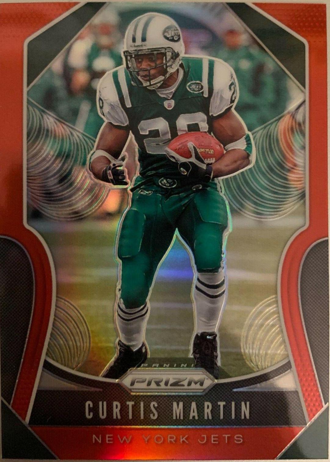 Curtis Martin [Red Prizm] #269