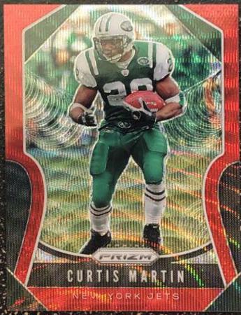 Curtis Martin [Red Wave Prizm] #269