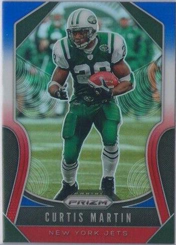 Curtis Martin [Red, White, Blue Prizm] #269