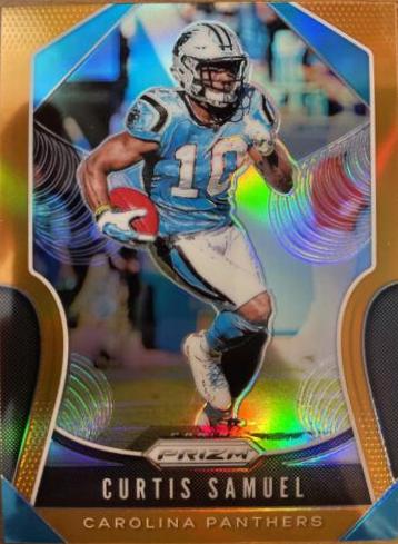 Curtis Samuel [Orange Prizm] #175