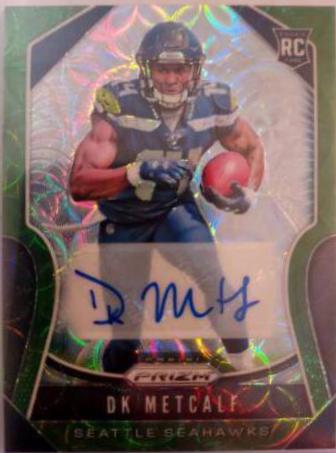 DK Metcalf [Autograph Green Scope Prizm] #343