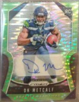 DK Metcalf [Autograph Neon Green Prizm] #343