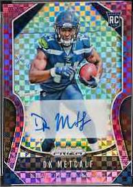 DK Metcalf [Autograph Purple Power Prizm] #343