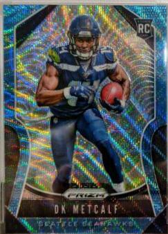 DK Metcalf [Blue Wave Prizm] #343