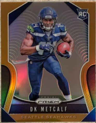 DK Metcalf [Orange Prizm] #343