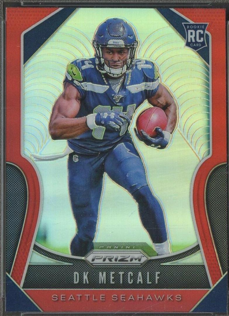 DK Metcalf [Red Prizm] #343