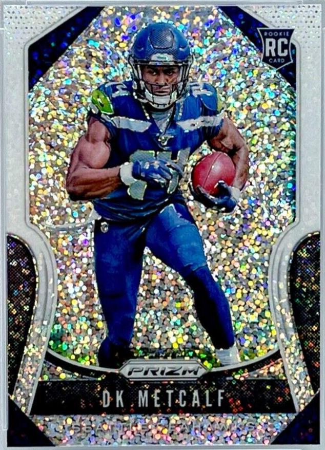 DK Metcalf [White Sparkle Prizm] #343