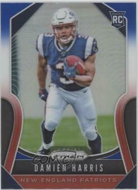 Damien Harris [Red, White, Blue Prizm] #324