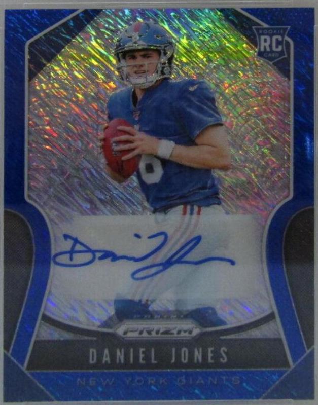 Daniel Jones [Autograph Blue Shimmer Prizm] #302