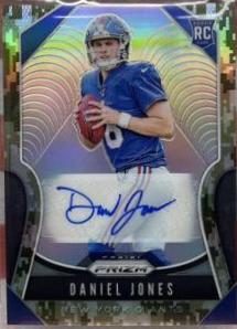 Daniel Jones [Autograph Camo Prizm] #302