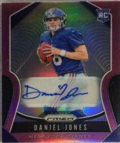 Daniel Jones [Autograph Pink Prizm] #302
