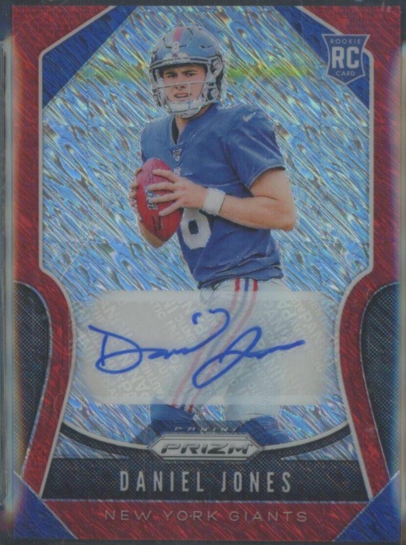 Daniel Jones [Autograph Red Shimmer Prizm] #302