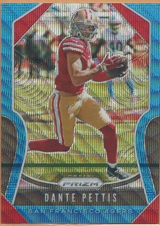 Dante Pettis [Blue Wave Prizm] #250