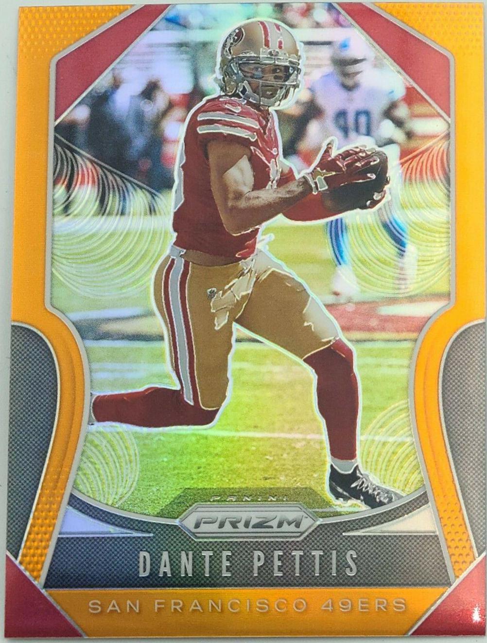 Dante Pettis [Orange Prizm] #250