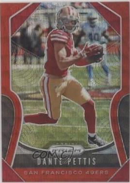Dante Pettis [Red Wave Prizm] #250