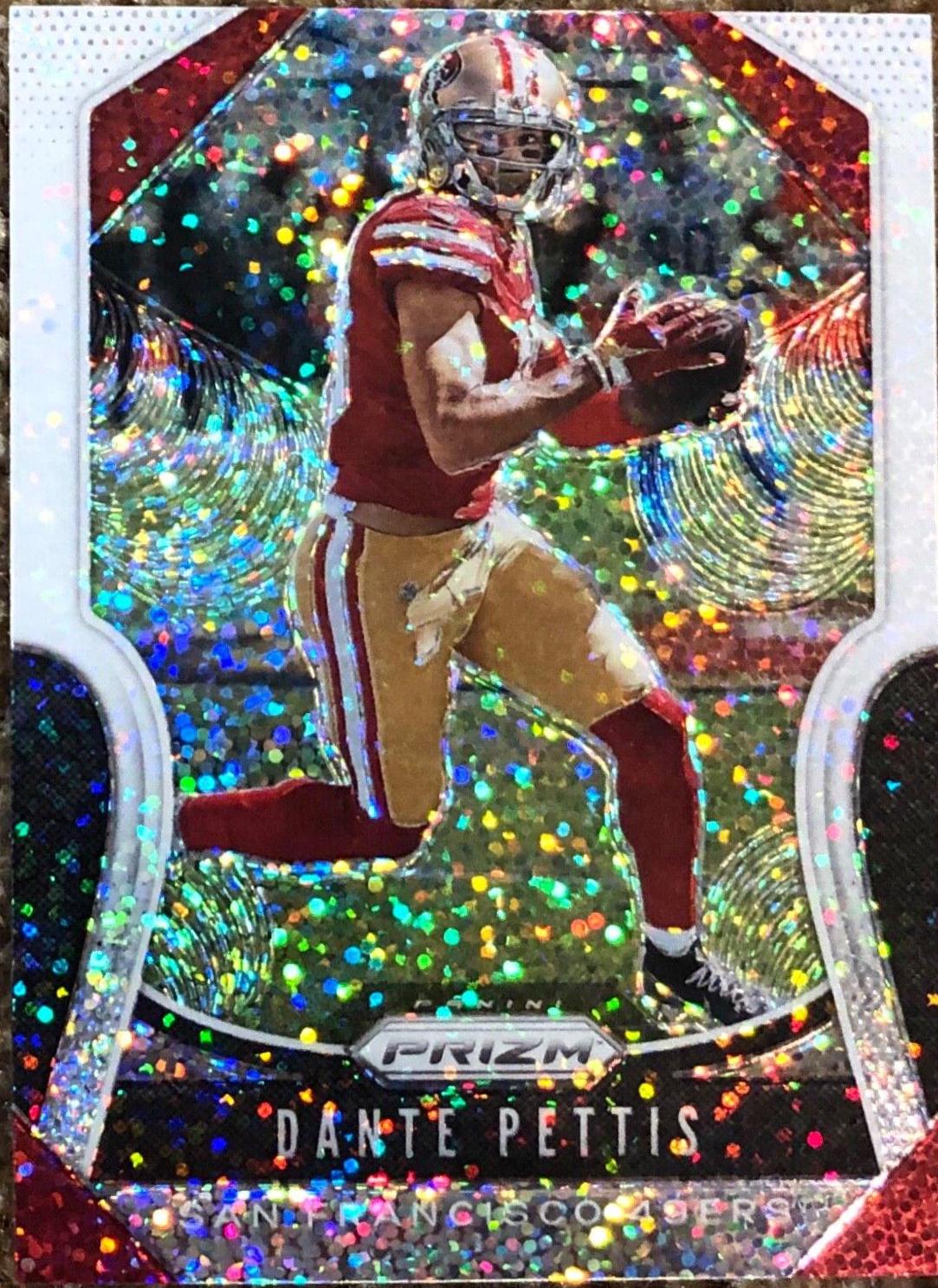 Dante Pettis [White Sparkle Prizm] #250