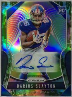Darius Slayton [Autograph Camo Prizm] #356