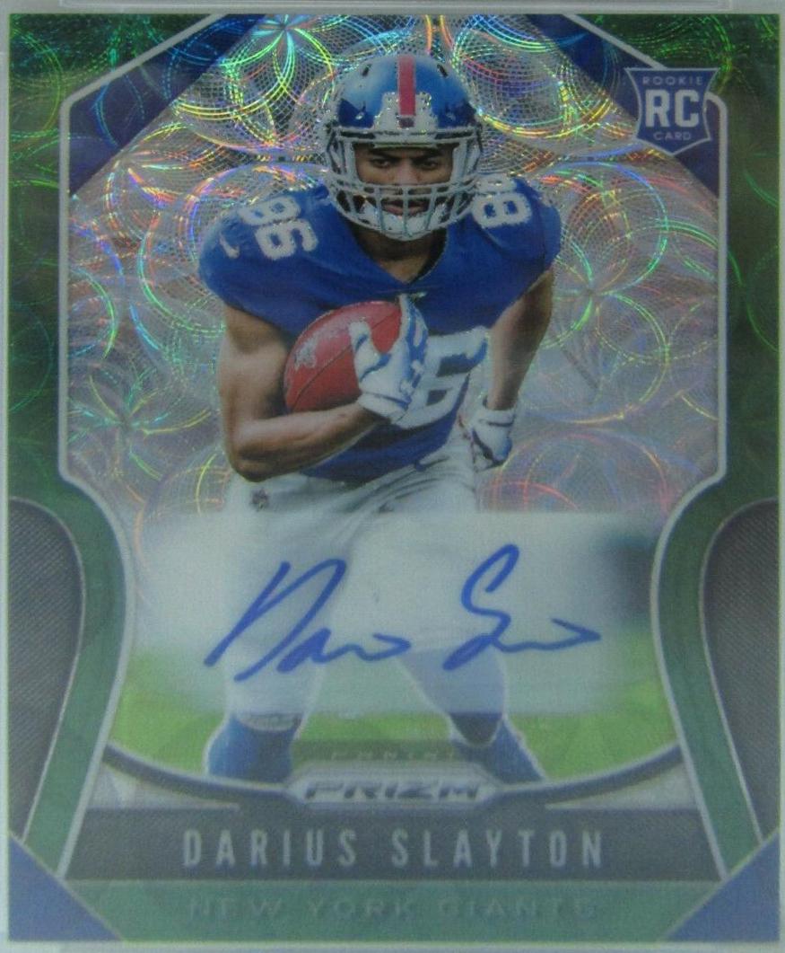 Darius Slayton [Autograph Green Scope Prizm] #356