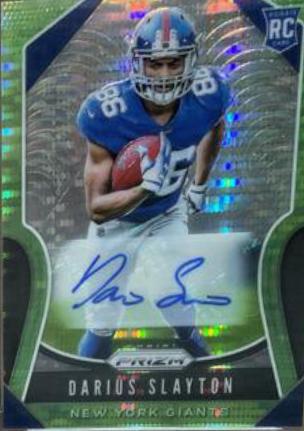 Darius Slayton [Autograph Neon Green Prizm] #356