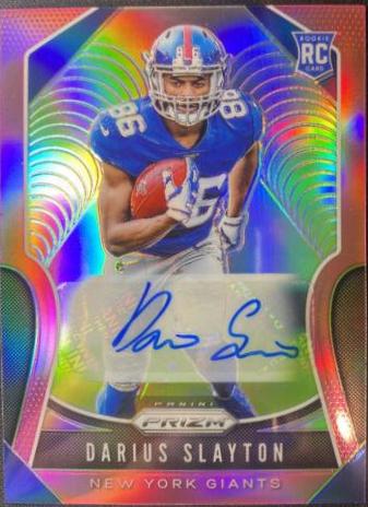Darius Slayton [Autograph Pink Prizm] #356