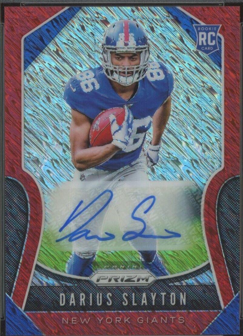 Darius Slayton [Autograph Red Shimmer Prizm] #356