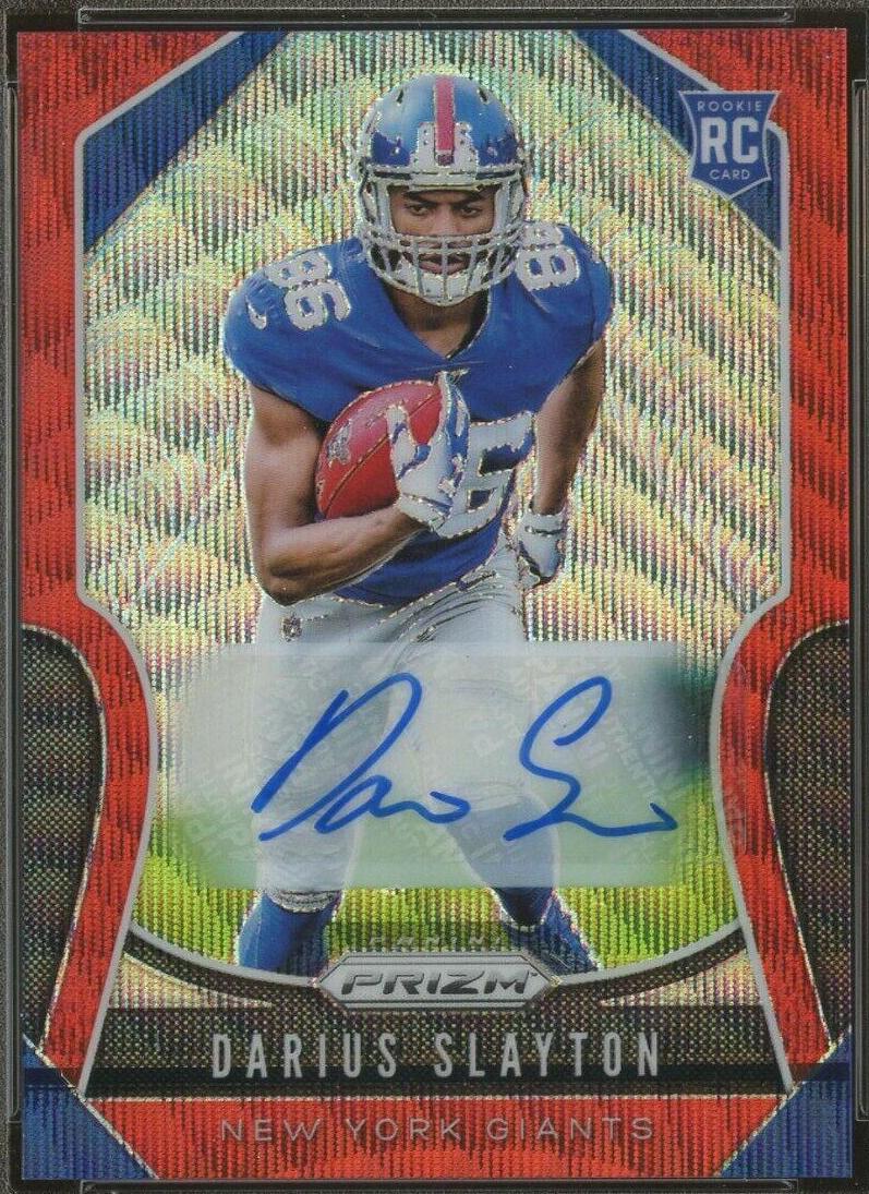 Darius Slayton [Autograph Red Wave Prizm] #356