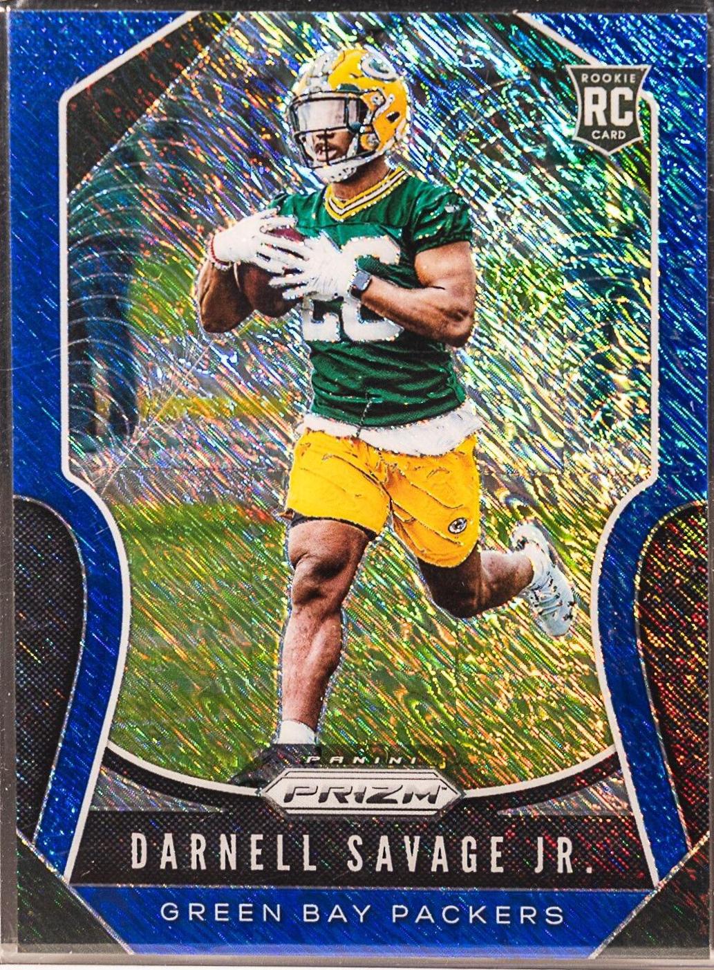 Darnell Savage Jr. [Autograph Blue Shimmer Prizm] #383