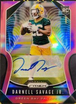 Darnell Savage Jr. [Autograph Pink Prizm] #383