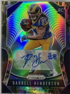 Darrell Henderson [Autograph Camo Prizm] #330