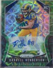 Darrell Henderson [Autograph Green Scope Prizm] #330