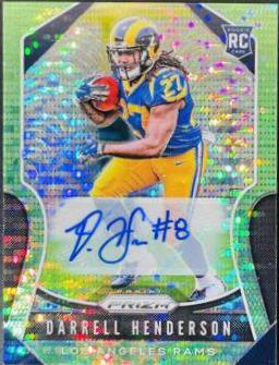 Darrell Henderson [Autograph Neon Green Prizm] #330