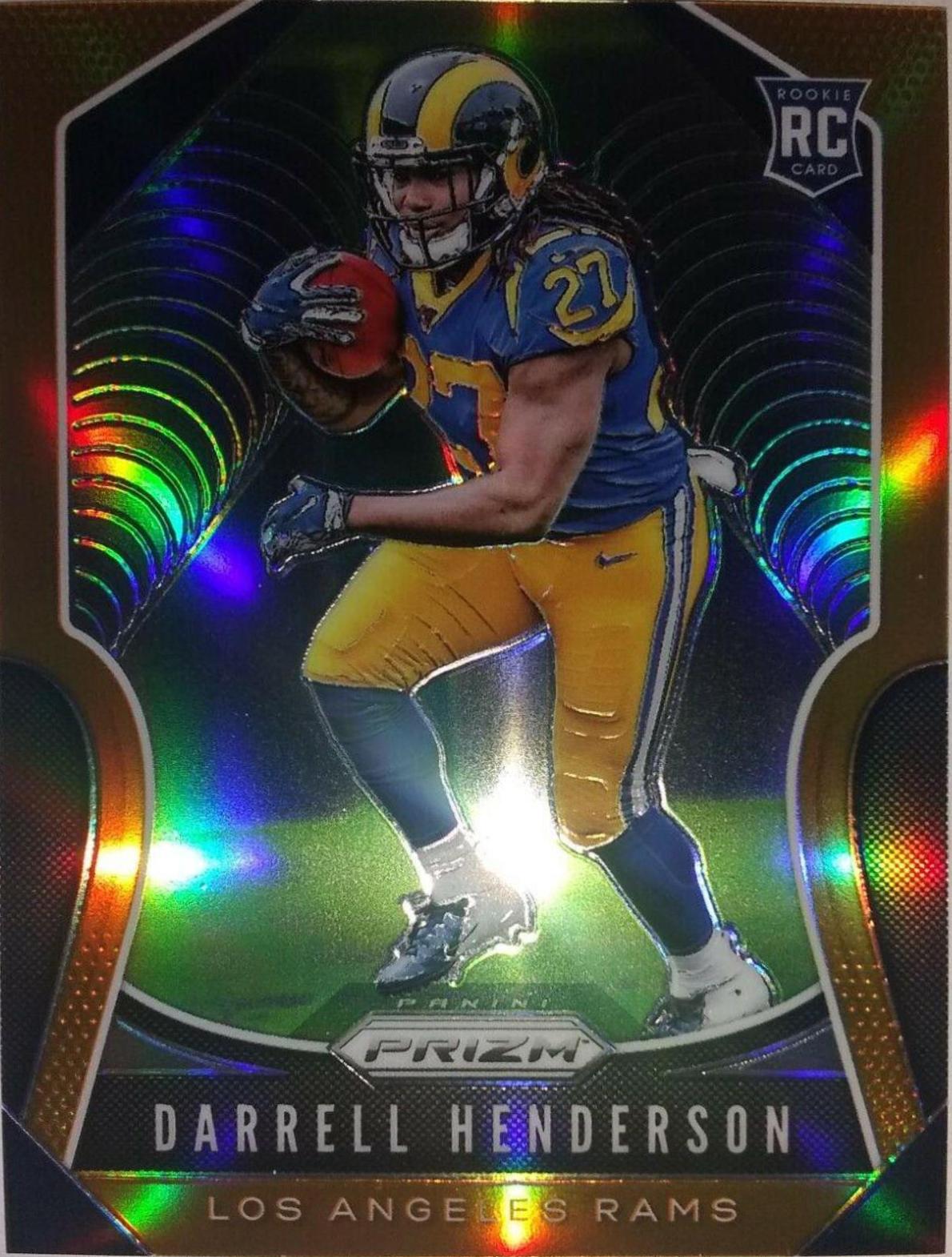 Darrell Henderson [Orange Prizm] #330