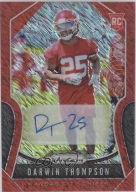 Darwin Thompson [Autograph Red Shimmer Prizm] #400