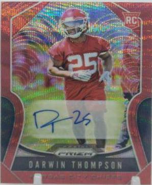 Darwin Thompson [Autograph Red Wave Prizm] #400