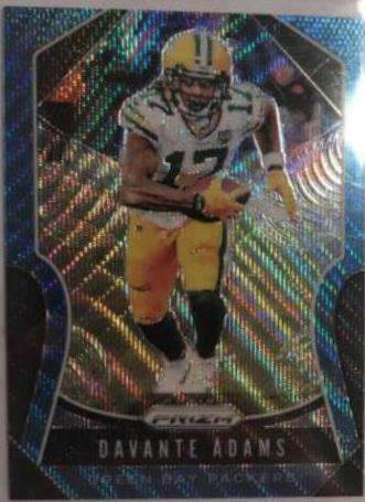 Davante Adams [Blue Wave Prizm] #115