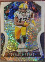 Davante Adams [White Sparkle Prizm] #115
