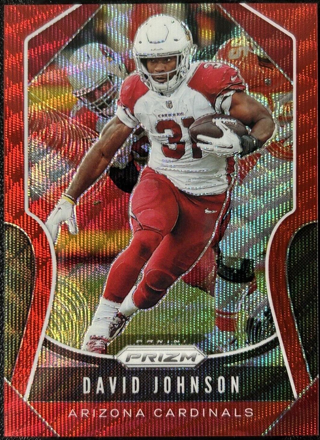 David Johnson [Red Wave Prizm] #234