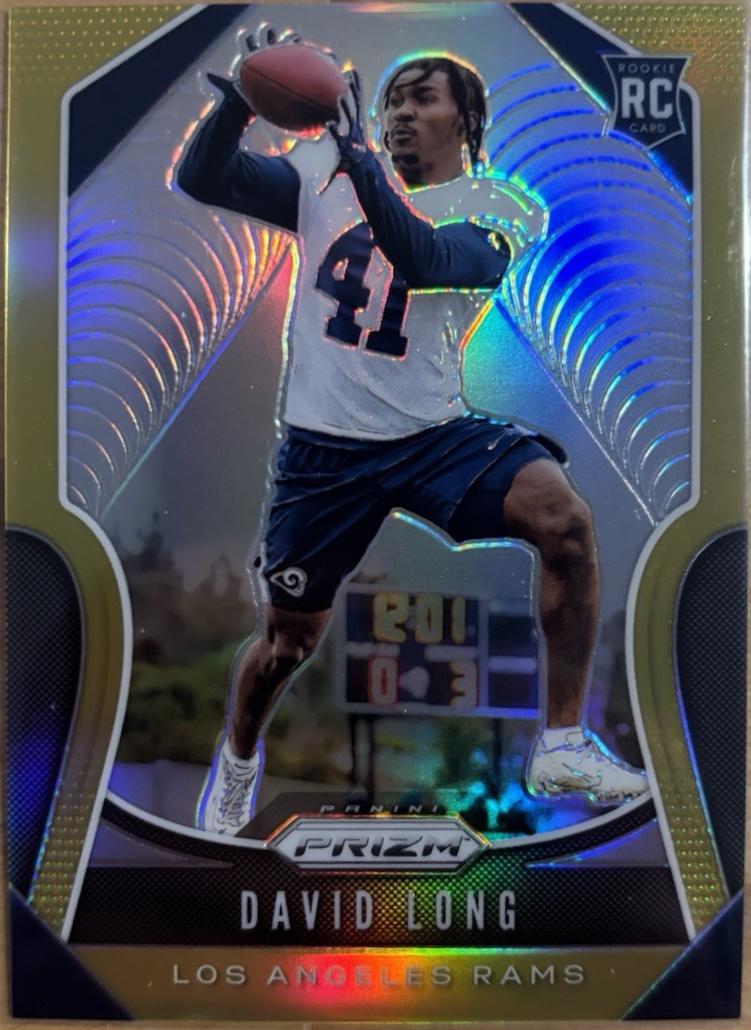 David Long [Autograph Gold Prizm] #386