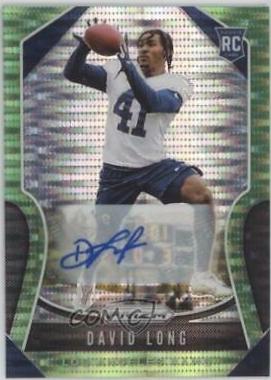 David Long [Autograph Neon Green Prizm] #386